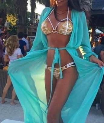 Купальник женский пляжный длинный из шифона|beach cover|beach cover upbeach up women |