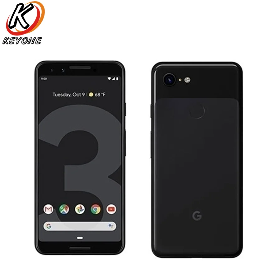 Новый мобильный телефон Google Pixel 3 LTE 5 &quot4 Гб ОЗУ 64 ПЗУ Snapdragon 845 Octa Core Andorid 9 0 двойная
