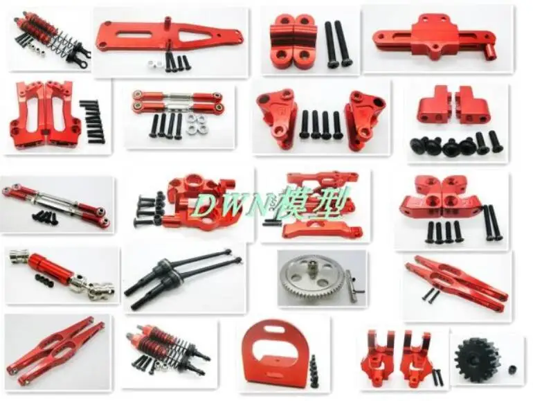 Wltoys 12429 12428 12423 RC автомобиль запасные металлический обновления все детали