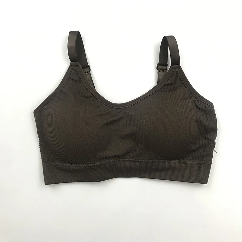 Новинка, женское нижнее белье, полная чашка, удобные, мягкие, женские бюстгальтеры, с подкладкой, v-образный вырез, без косточек, бесшовное женское белье