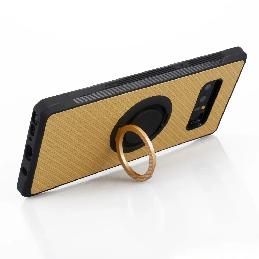 Палец кольцо автомобильный держатель Магнитный чехол для Samsung Galaxy S7 note 8 S6 край S9 S8