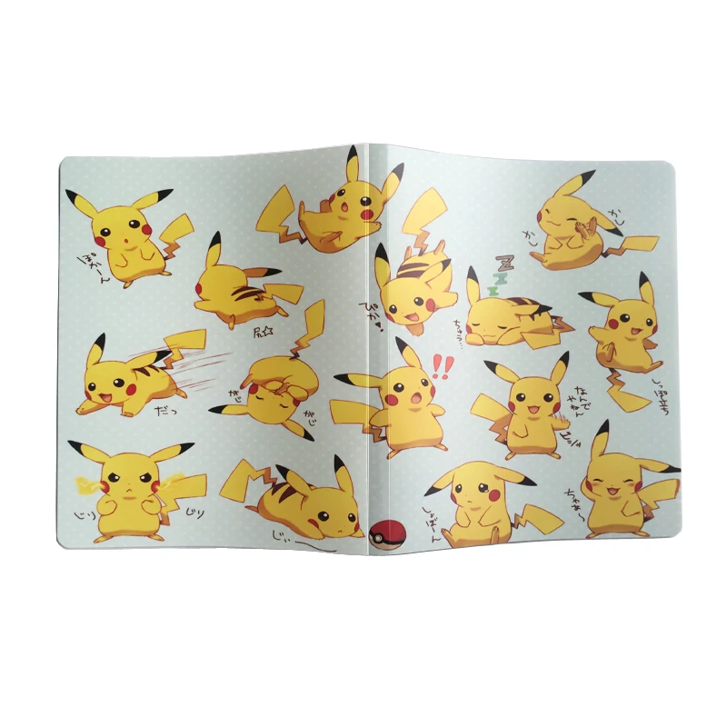 Горячая Коллекция альбомов Pokemon карты Альбом список книг игральные карточные