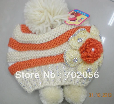 Зимние мешковатые вязаные шапки rithinstone с черепом шапка tamhat barret женские