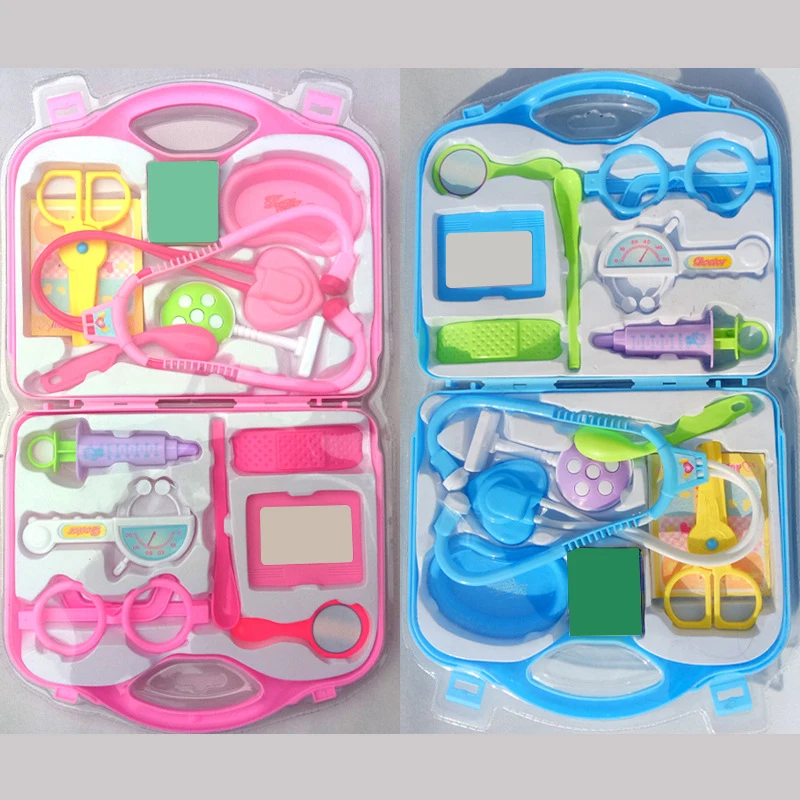 Doctor Play Set Toys For Boys Children'S Suitcases Stethoscope Toy Kit Kids Medical Kits Child Suitcase | Игрушки и хобби