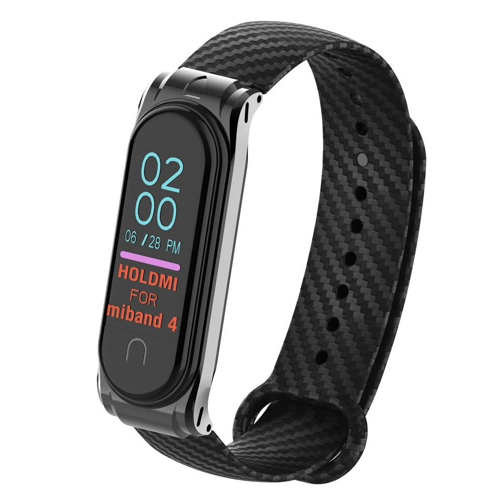 Ремешок для Mi Band 4 3 спортивный мягкий силиконовый браслет на запястье из
