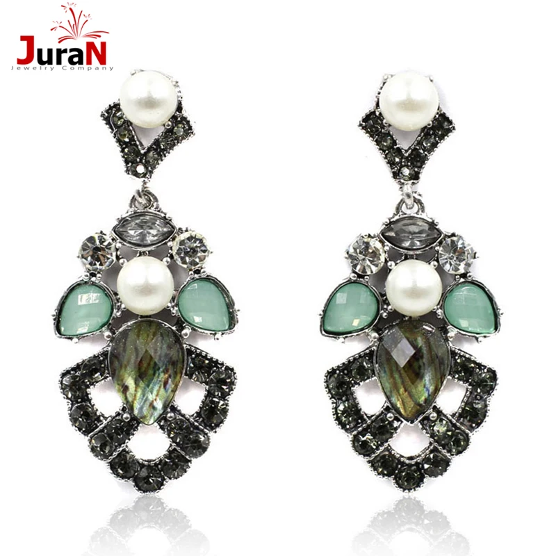JURAN 2018 женские серьги с искусственным жемчугом новые эффектные модные вечерние