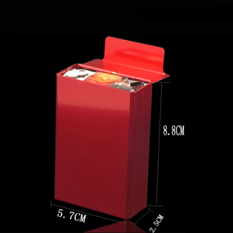 Тонкая модная трубка креативный индивидуальный чехол для сигарет тонкая