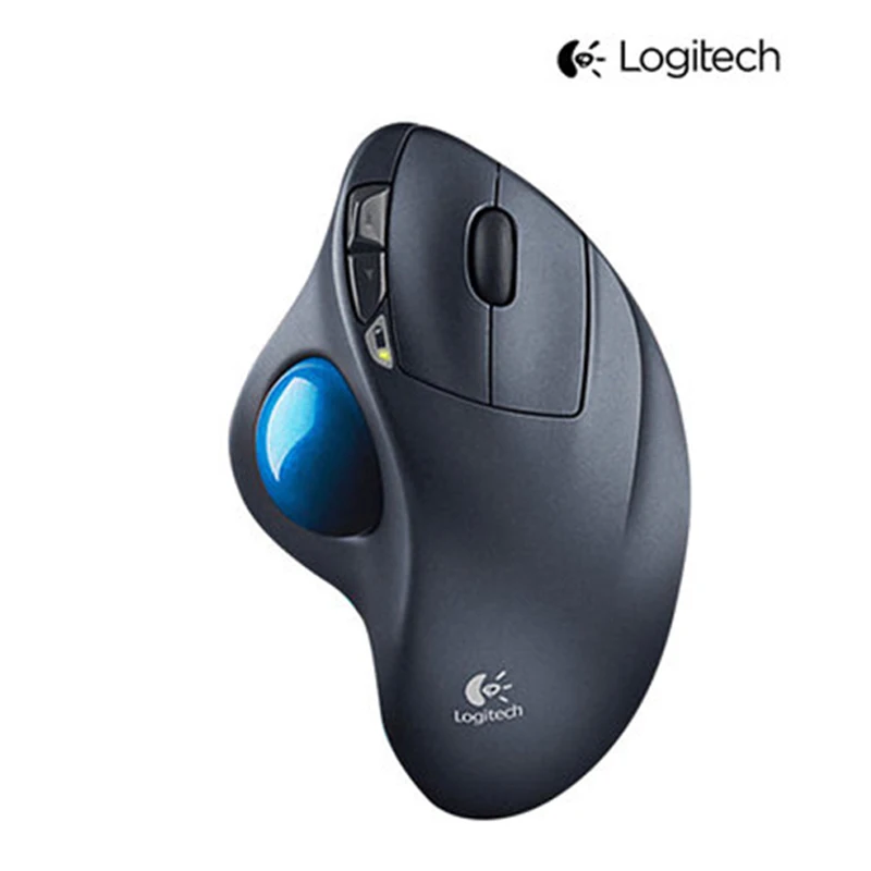 Мышь Logitech M570 с беспроводным оптическим трекболом 2 4G эргономичная мышь для