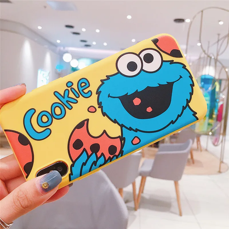 Для iphone 6 6s 7 8 plus X Xs Max XR чехлы для телефонов с милым мультяшным изображением улицы