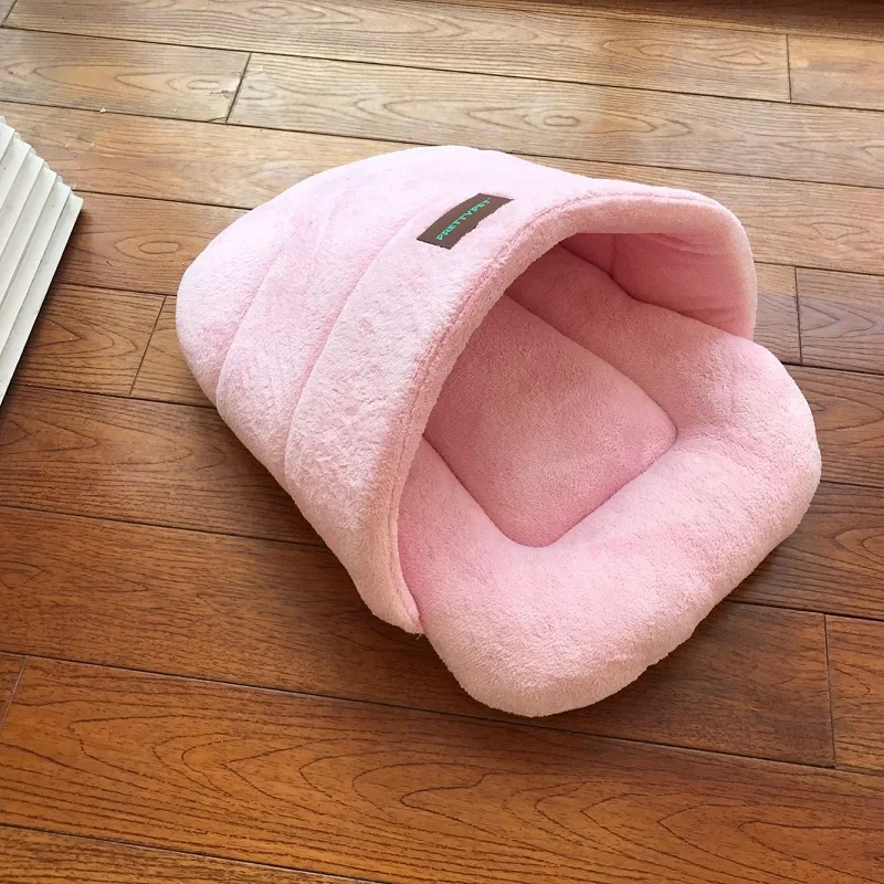 Кроватка для маленьких собак спальный мешок сохраняет тепло подходит домашних