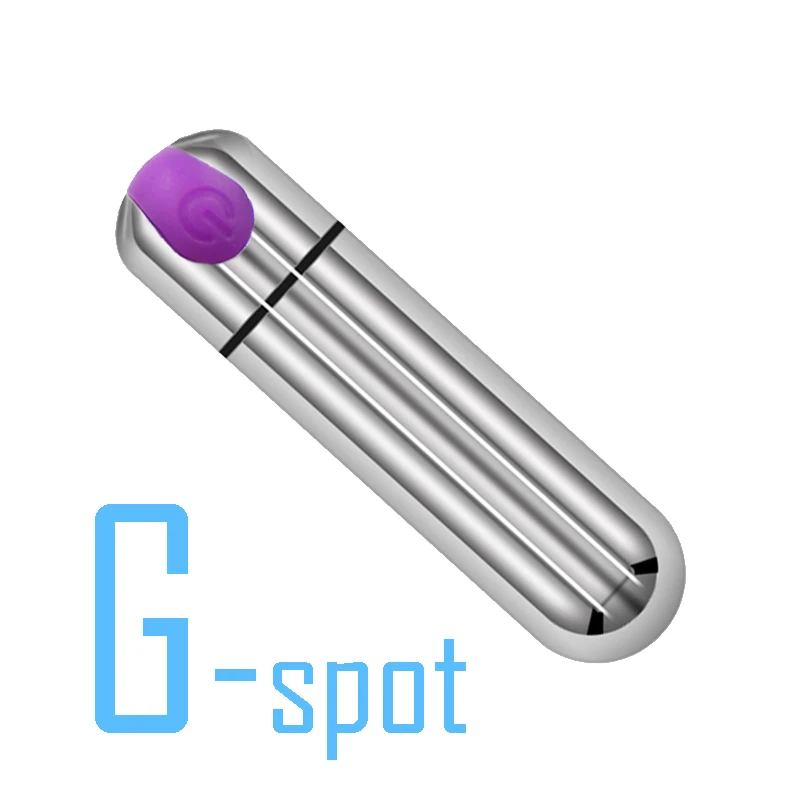 Мини Пуля Вибратор 10 частоты G Spot Стимулятор клитора Секс игрушки для женщин USB