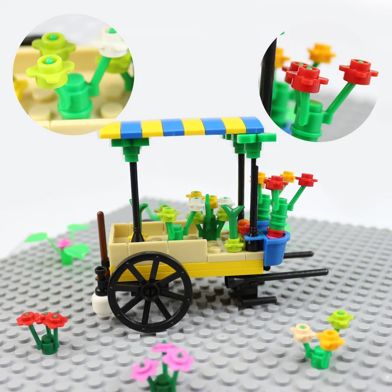 Детский конструктор кокосовые деревья|toy lego|kids toys legoblock bricks |