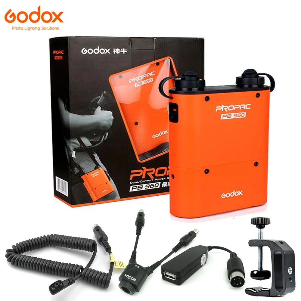 Аккумуляторная батарея Godox PB960 Speedlite 4500 мАч литий ионный блок питания PB USB NX кабель