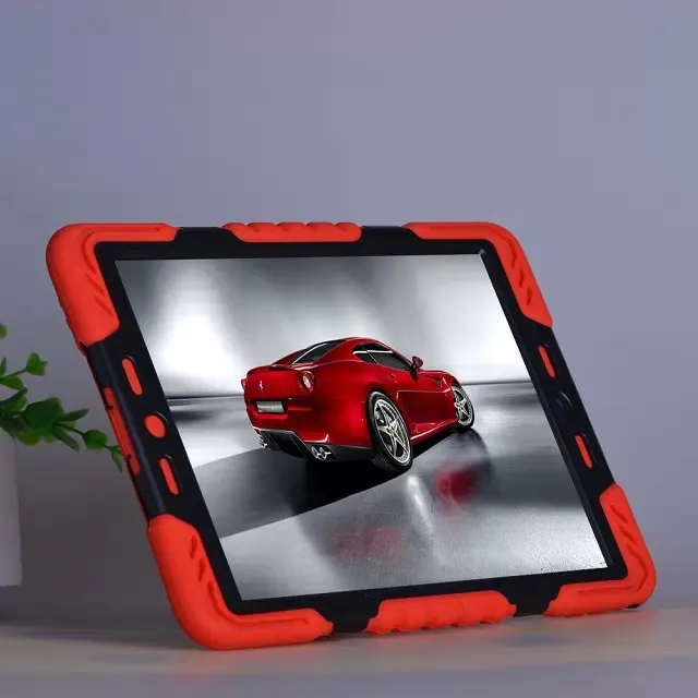 Pepkoo Defender Military Spider Stand водонепроницаемый грязезащитный ударопрочный чехол для iPad 6 iPad Air 2 Защитная оболочка из силикона