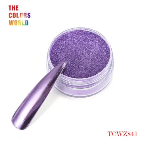 TCWZ841 5g TCT-239 зеркальный порошковый эффект хромированные ногти пигментный Гель-лак дизайн ногтей маникюр украшение тени для век макияж хна тату сделай сам - Цвет: TCWZ841 5g