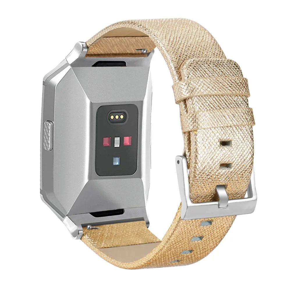 COMLYO кожаный ремешок для часов для Fitbit Ionic наручные умные часы Браслет замена Браслет для Fitbit Ionic ремешок Ремешки для наручных часов