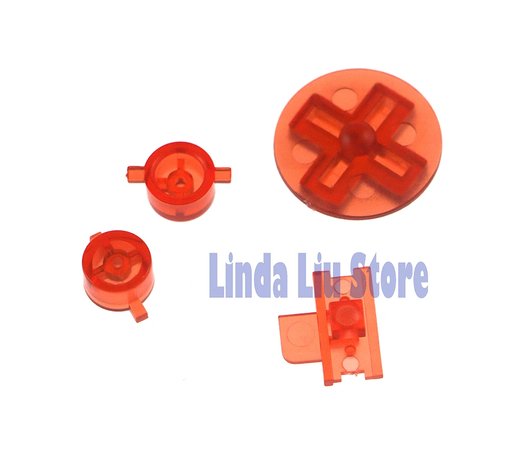 ChengChengDianWan Прозрачные кнопки и красочные замена для Gameboy Classic игровой консоли GB 4