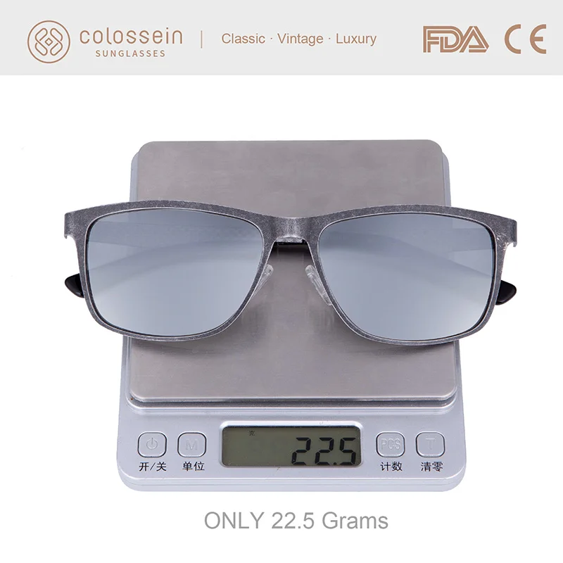 Мужские солнцезащитные очки с поляризацией в винтажном стиле | Аксессуары для