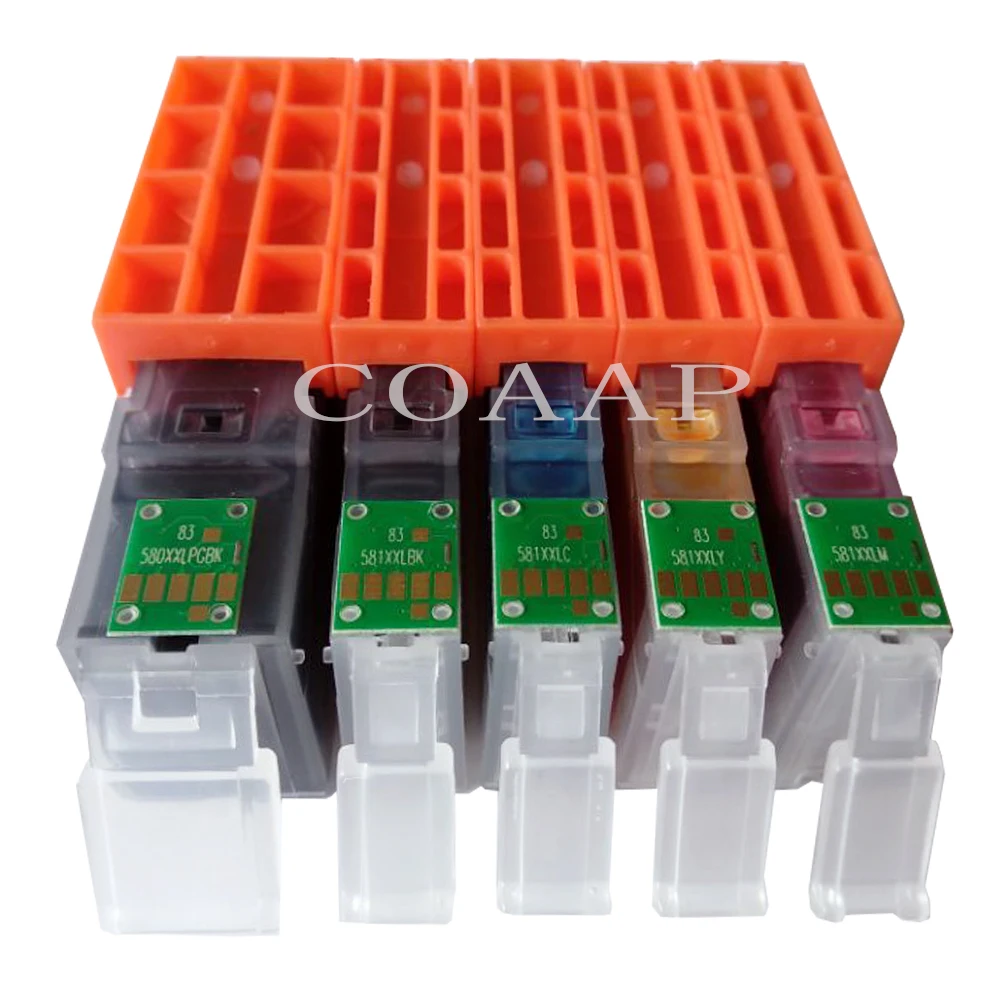 5 шт. картриджи для Canon PIXMA TR7550 TR8550 TS6150 TS6151 TS8150 TS8152 | Компьютеры и офис