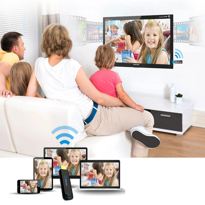 RANKMAN EZcast 2,4G 5G Anycast tv Stick беспроводной WiFi дисплей спутниковый ресивер hdmi ключ Miracast DLNA Airplay 1080 P для Android IOS
