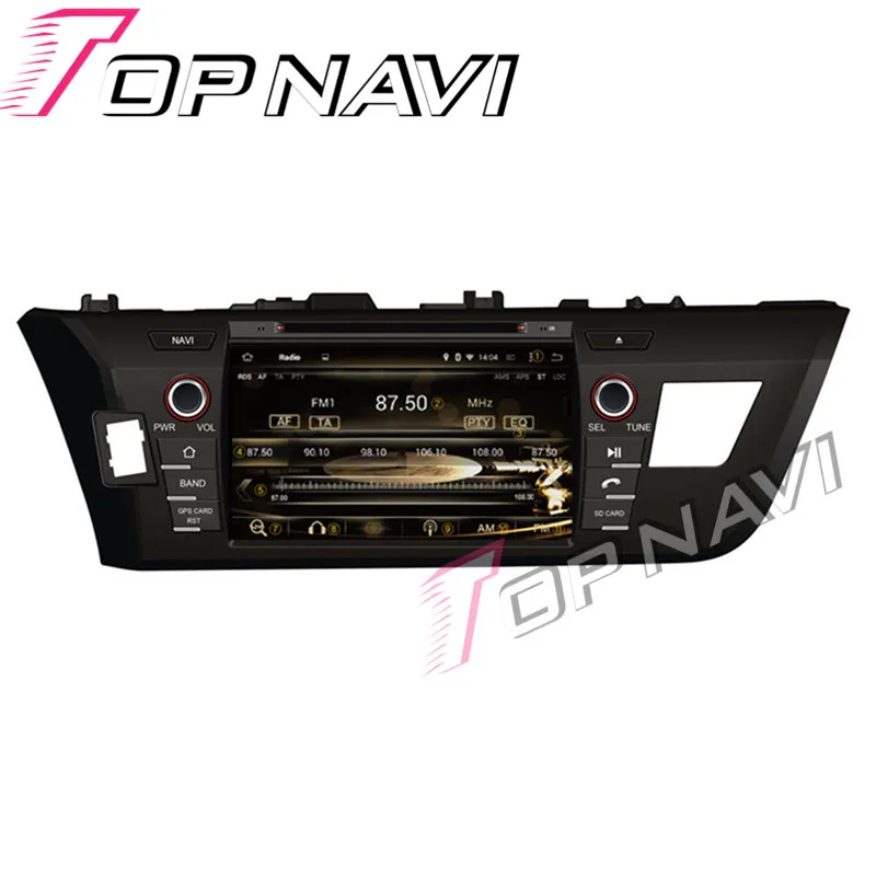 Topnavi Octa Core Android 8 0 Автомобильный GPS навигатор для TOYOTA Corolla/Levin 2013 автомобильный DVD
