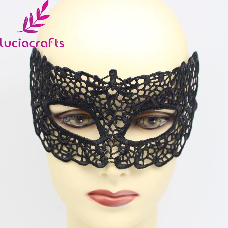 Распродажа! 1 шт. черная сексуальная женская кружевная маска с вырезом для глаз