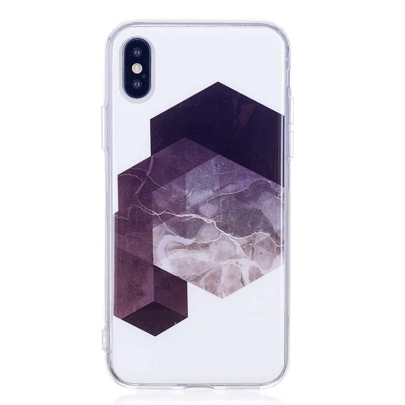 Soft Silicon Capas For iPhone 6S 7 8 8Plus 7plus Case Luxury Marble Cover Cute Funda XR X XS Max 5 5S SE Coque Bags |