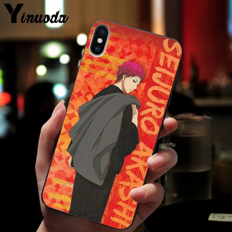 Yinuoda Куроко Баскетбол DIY Роскошный Высокий протектор на конце чехол для iPhone 8 7 6 6S