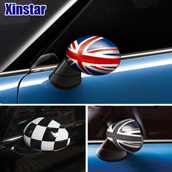 2 шт. kk Автомобильная наклейка на зеркало заднего вида для bmw MINI COOPER CLUBMAN COUNTRYMAN PEACEMAN