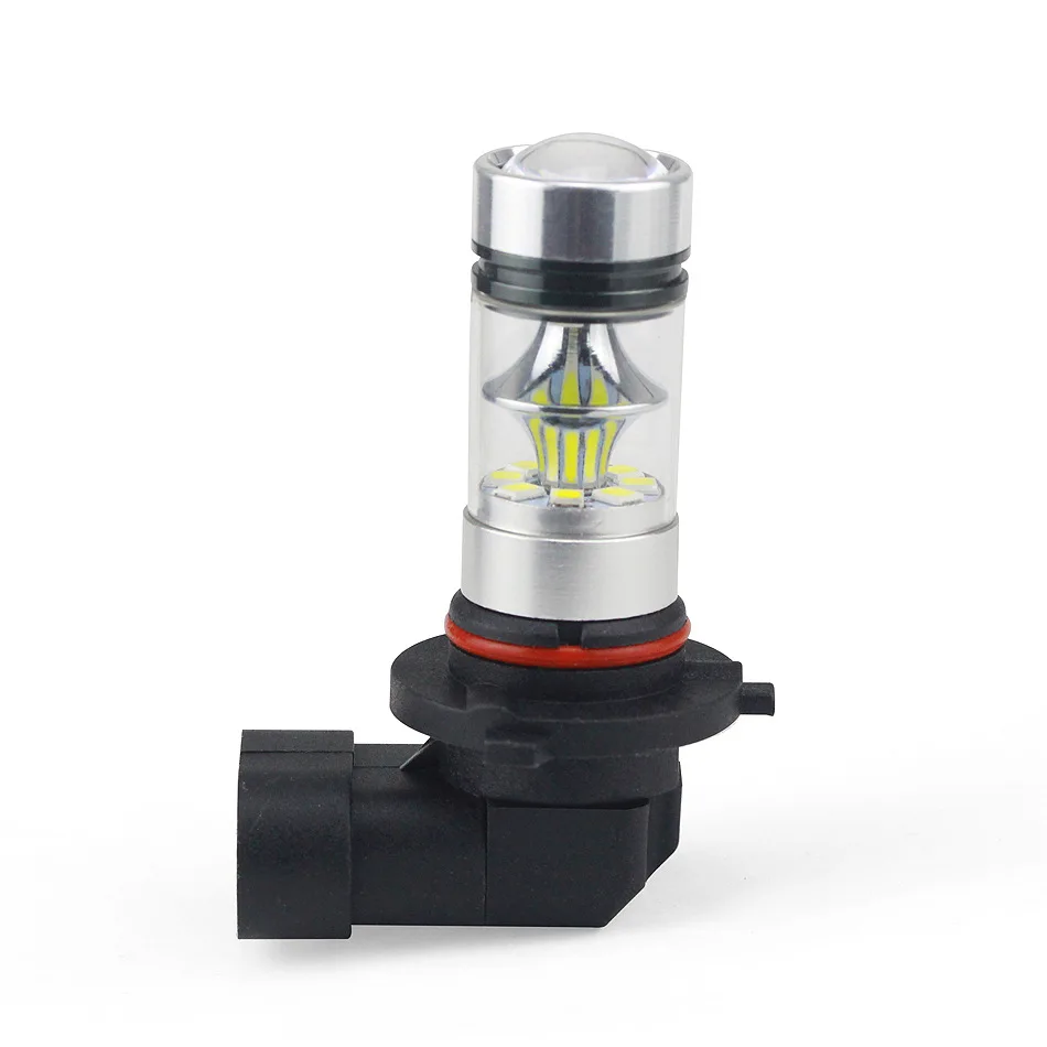 2 шт. 9005 100 Вт 9006 20SMD 3528 20 светодиодные лампы Противотуманные фары 6500 к 12В