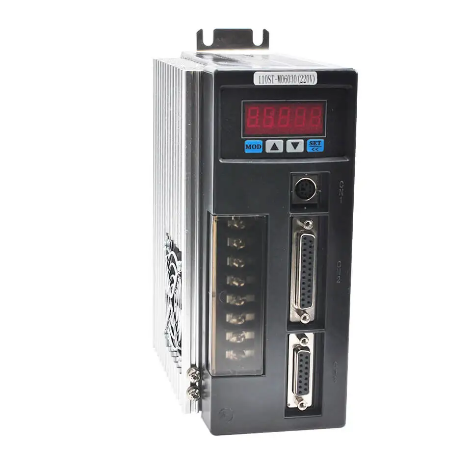 110ST M04030 AC серво двигатель в комплекте 220V 1.2KW Серводвигатель 4N.M 30A привод 3 метра