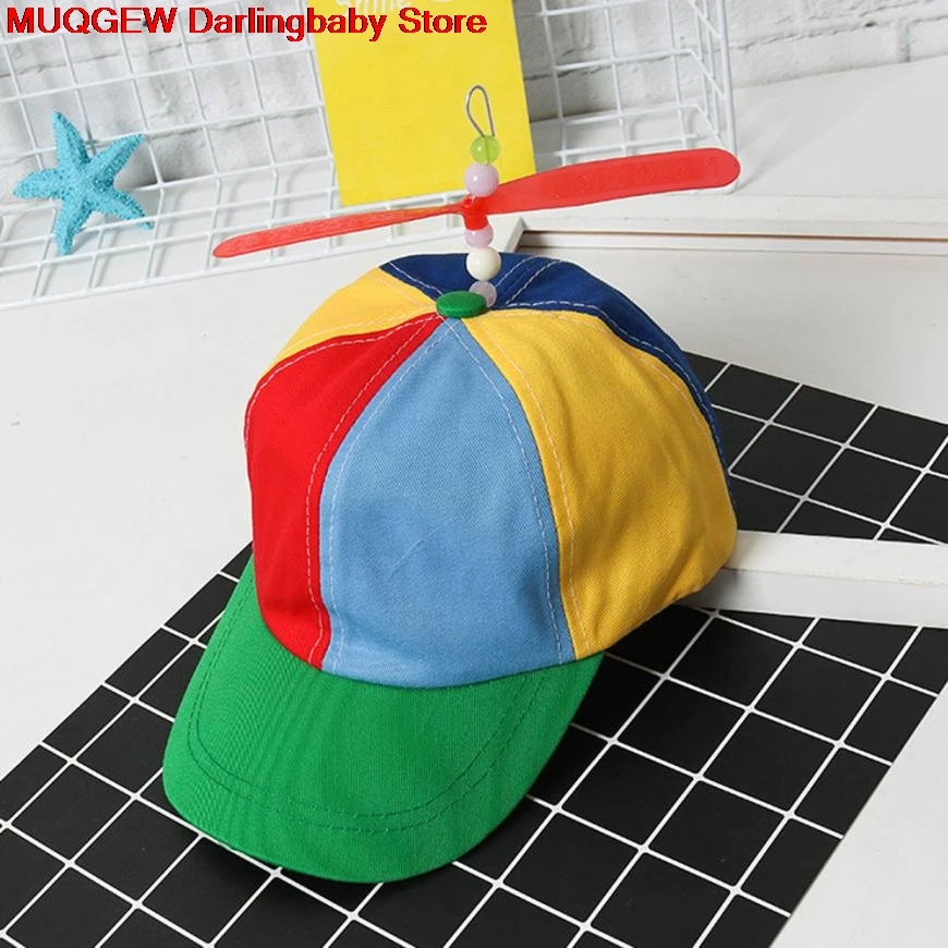 Шапочка для пропеллера шляпа с вертолетом Радужная Tweedle Pride вечерние Kuso Fancy Nerd Fun