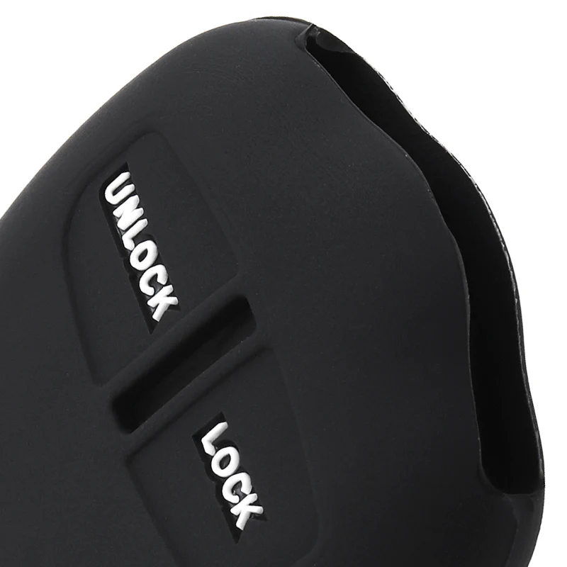 Силиконовый чехол для автомобильных ключей с прямой панелью защитный держатель