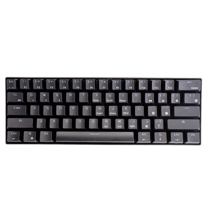 RK61 Беспроводная Bluetooth Механическая игра портативная клавиатура 61 клавиша Rgb