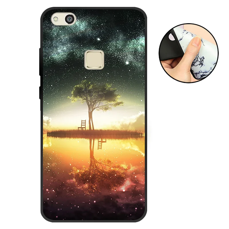 Для Coque Huawei P10 Lite чехол 5 2 &quotмягкий бампер на P 10 для телефона lite P10Lite милый