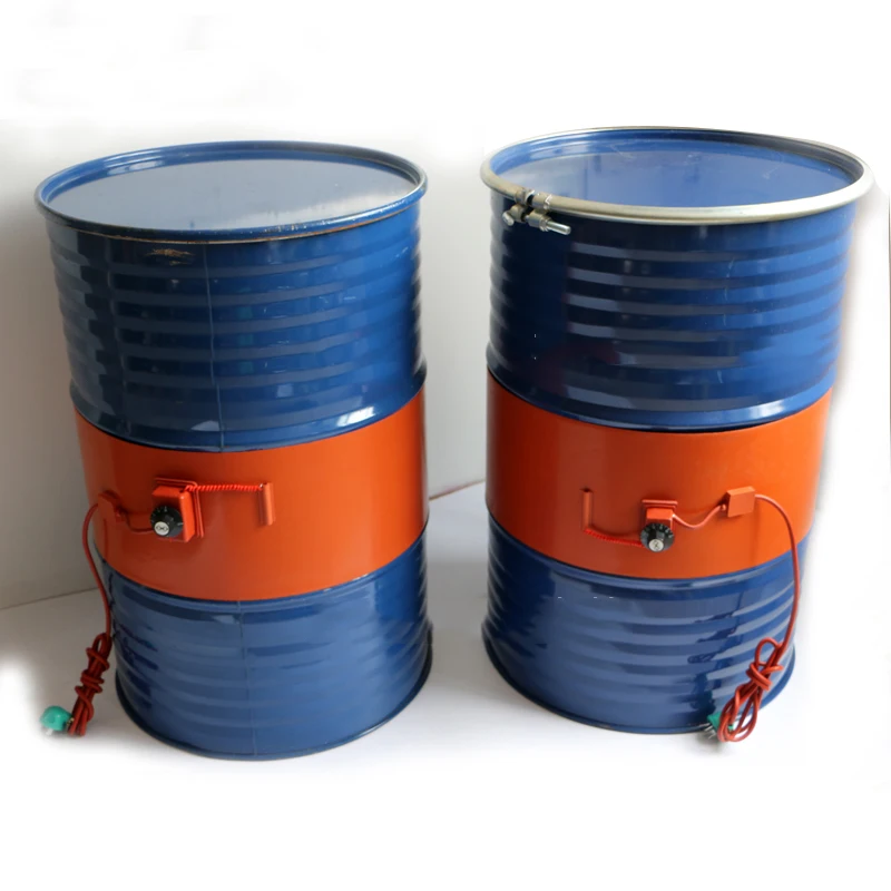 DIY настраиваемый 200L масляный барабан силиконовый нагревательный ремень силиконовый резиновый нагреватель 1740x250 мм 2000W Y