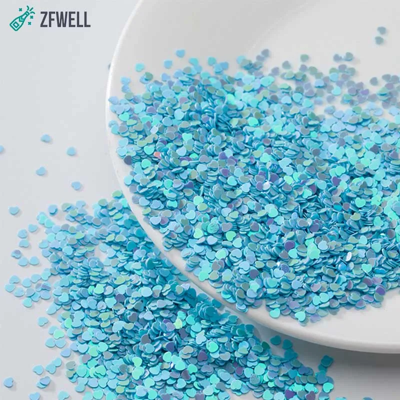 ZFWELL 50 г-3 мм любовь конфетти обручальное свадебное бросание шарики ко дню рождения воздушный шар наполнение Маникюр пайетки diy ручной работы props75