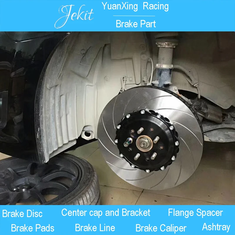Jekit 330 mmx28 mm brake disc with center hats 5*108 for Renault clio rs 2000cc | Brake Caliper &amp Slave