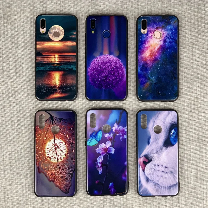 PC+ TPU для huawei P20 P30 P10 Pro Lite Супер Яркий глянцевый чехол для huawei P Smart Plus Smart+ чехол