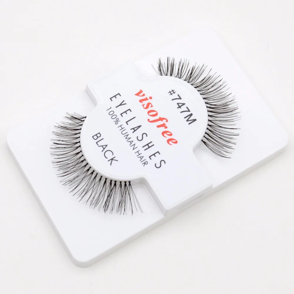 

Faux Eye Lashes Crisscross False Eyelashes Full Strip Lashes Hand Made Fake Mink Eyelashes Beauty Cilios Posticos Visofree 747M