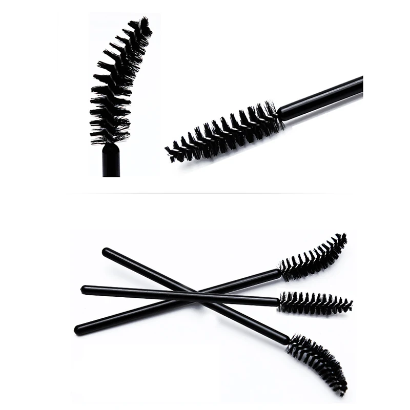 50 шт. щетка для завивки ресниц макияж одноразовые щеточки с тушью аппликатор