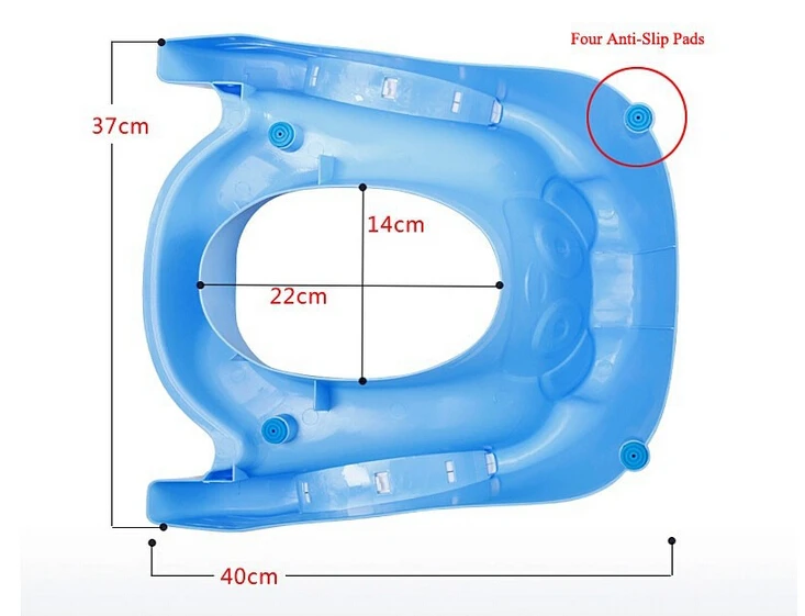 

Portable Child Kids Toilet Ladder Folding Pink/Blue Baby Child Boy And Girl Toilet Training Seat With Armrest