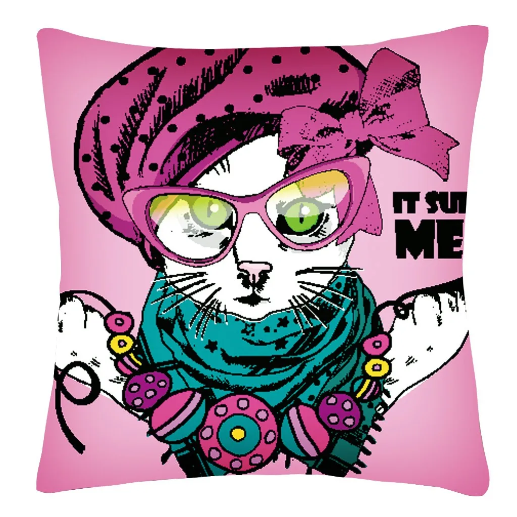 Gajjar скандинавский стиль креативный мультяшный чехол для подушки с кошкой