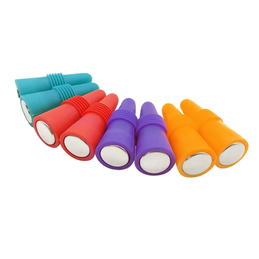 

4 8pcs Wine Bottle Stopper Silicone + Stainless Steel Beverage Kitchenware Caps Reusable Unbreakable Sealer Bar Tools FastShippi