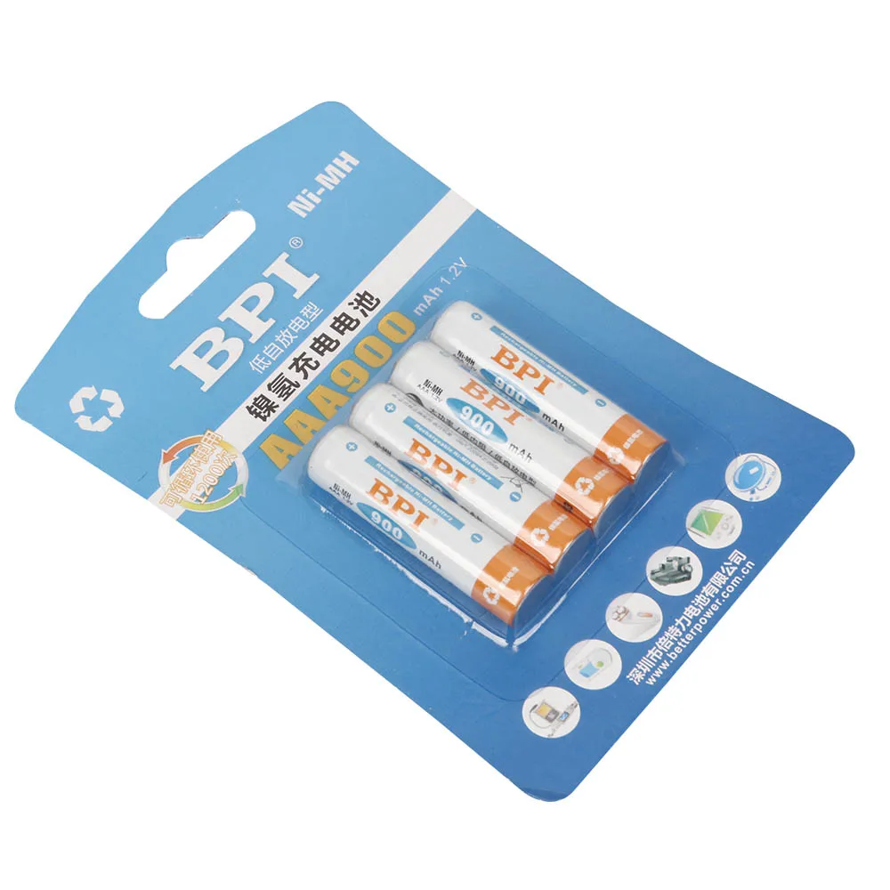 Аккумулятор enelong Ni-MH 900mAh AAA 1,2 V AAA AA 2100mAh никель-металл-гидридные аккумуляторные батареи NiMH с низким саморазрядом