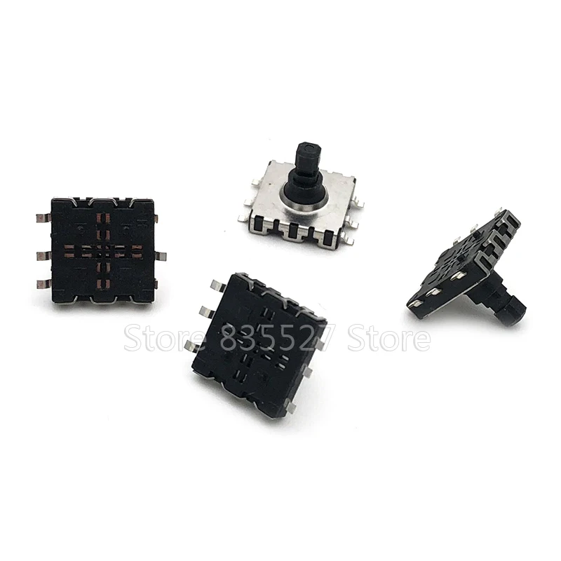 50 шт./лот 10*10*9 SMD 5 5-ходовой переключатель мм многофункциональный Переключатель