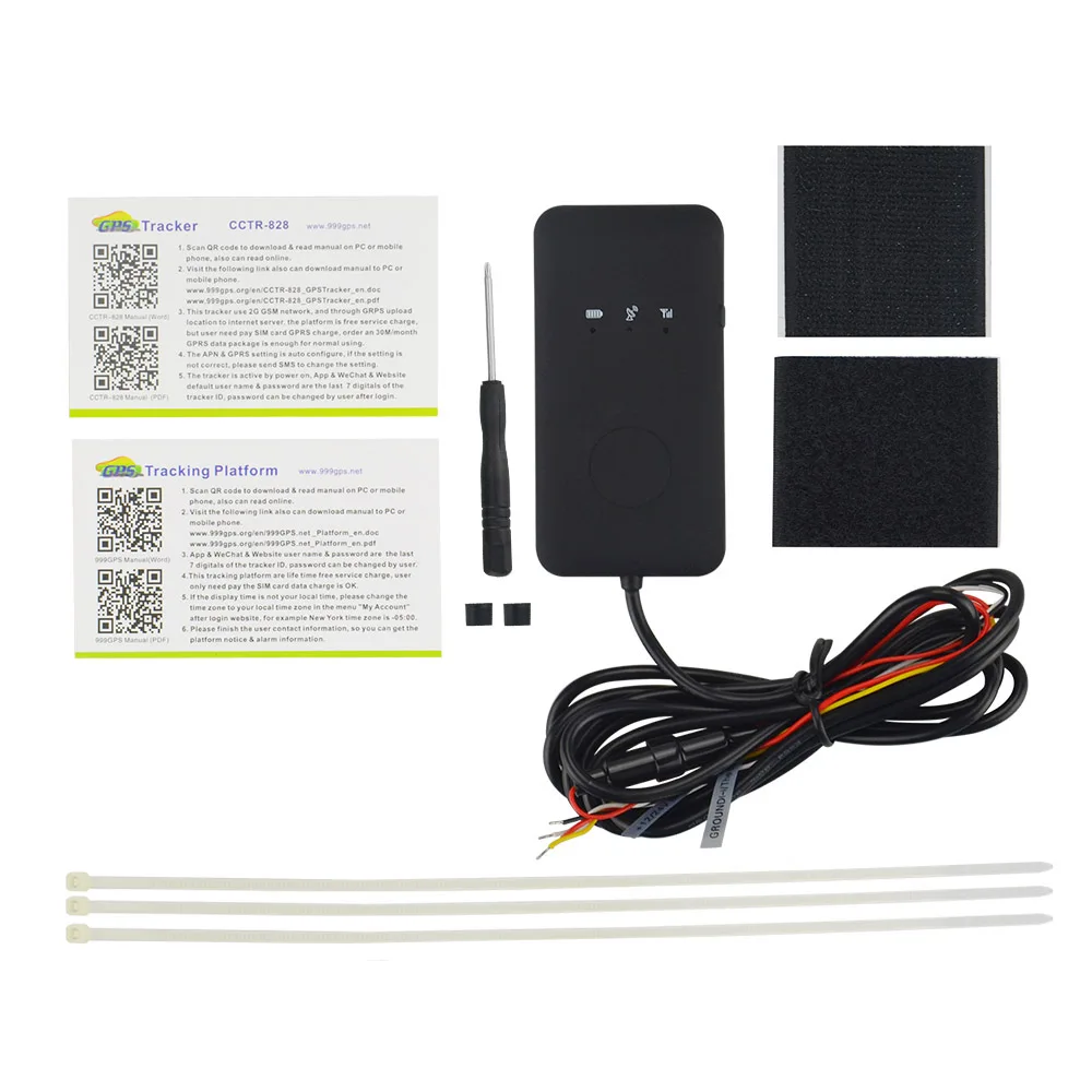 Многофункциональный CCTR 828 умный Автомобильный GPS трекер Универсальный 4 GSM полоса