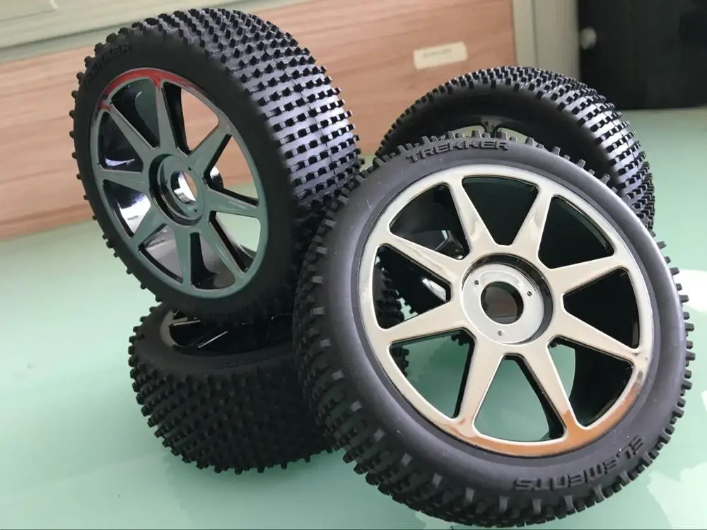 1/8 3 5 racing off road 113 мм набор титановых колес для HPI Vorza Flux Trophy Buggy 4 шт|Детали и