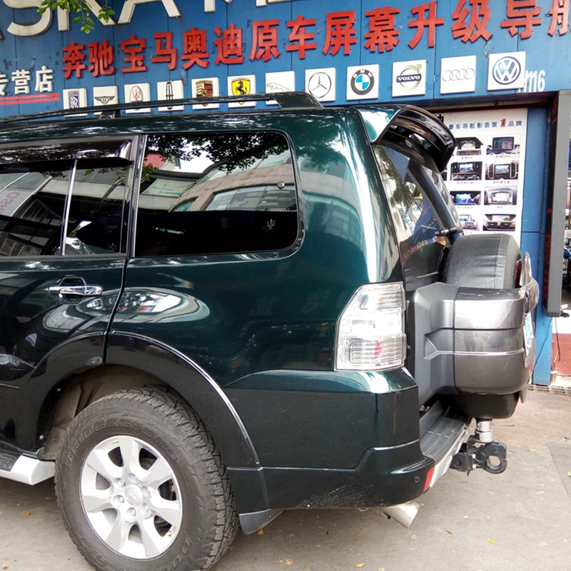 Для Mitsubishi PAJERO V73 спойлер 2006-2012 Высокое качество ABS Материал автомобильное заднее