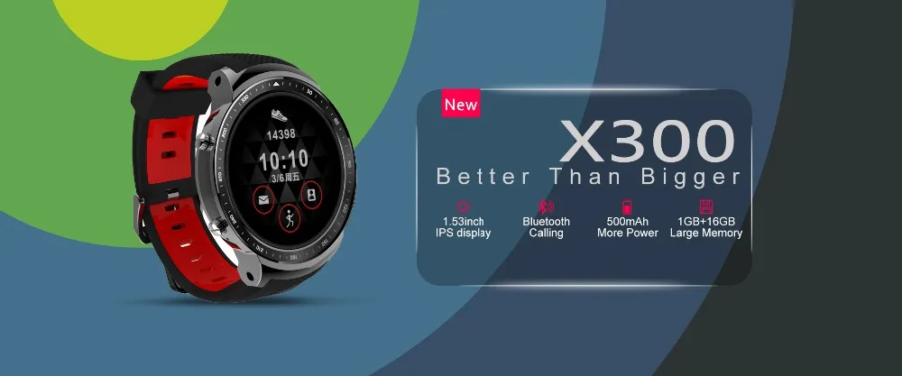 X300, Android 5,1, умные часы, 1 Гб+ 16 ГБ, Bluetooth 4,0, wifi, 3g, умные часы, мужские наручные часы с монитором сердечного ритма, BT, умные часы для звонков
